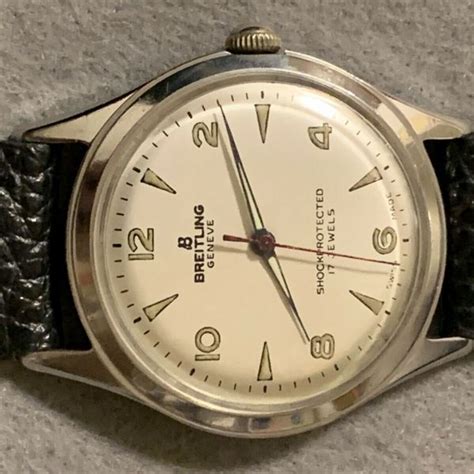 1956 BREITLING 2916 MEN’S WATCH. ORIGINAL DIAL 17J